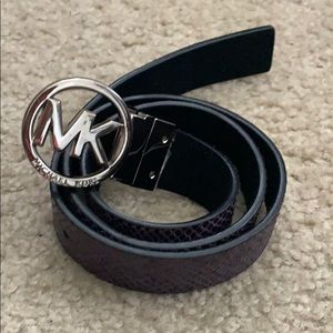 Michael Koran’s snake skin purple belt